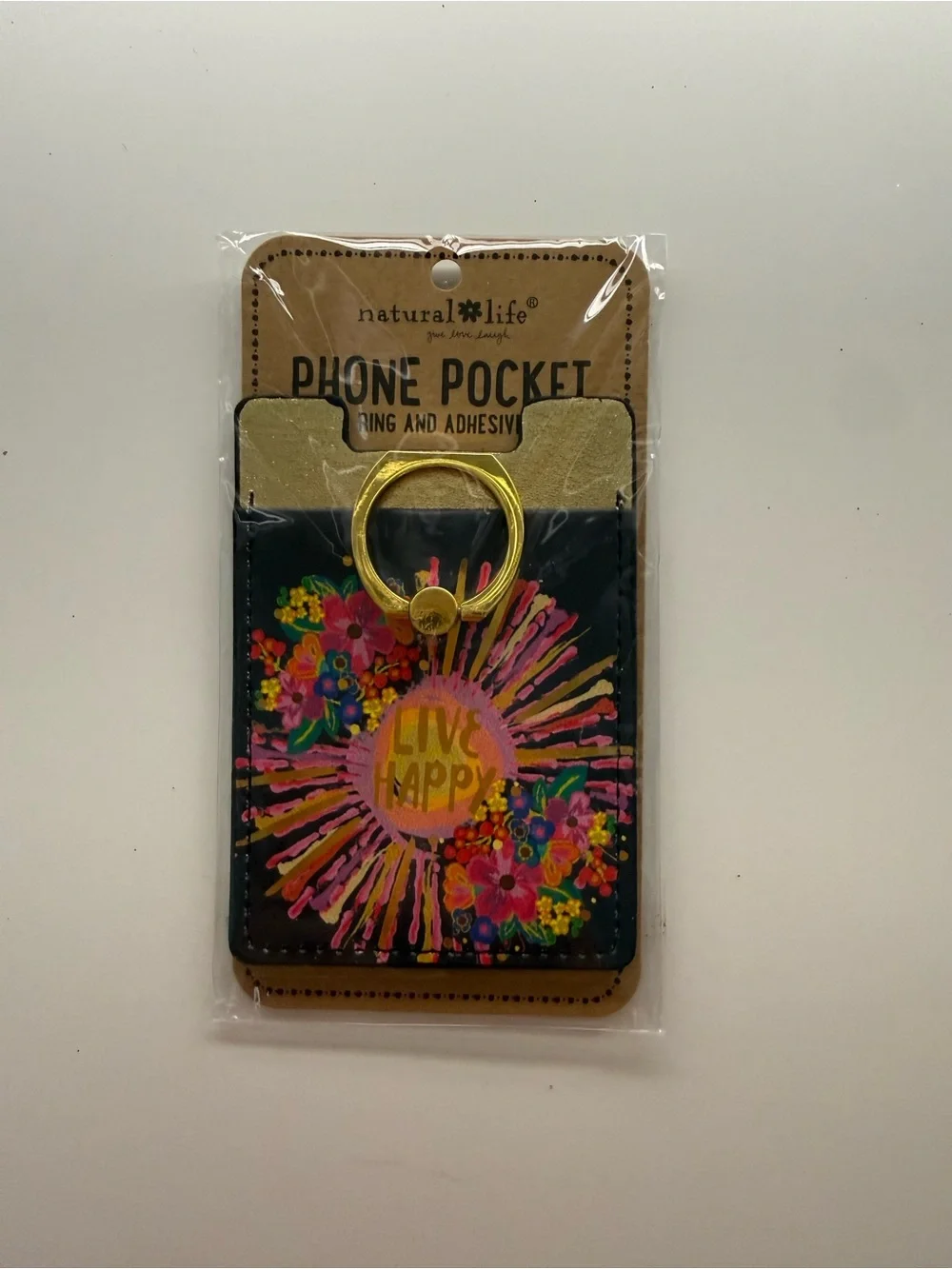NATURAL LIFE Black Floral 